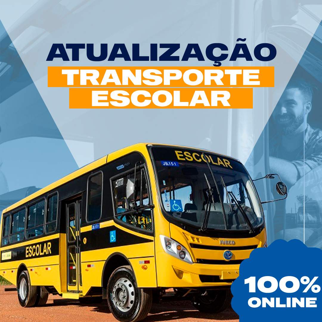 CURSO TRÂNSITO PARA ATUALIZAÇÃO DE CONDUTORES DE VEÍCULOS DE TRANSPORTE ESCOLAR